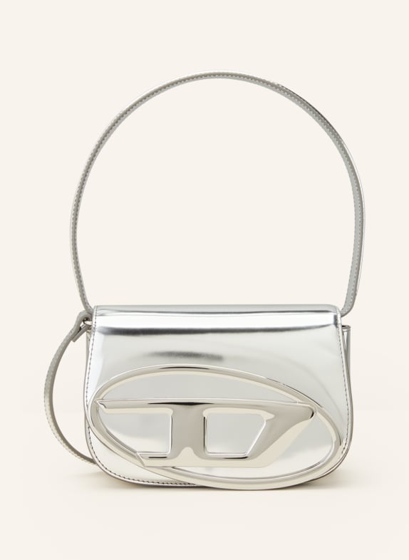 DIESEL Schultertasche 1DR SILBER