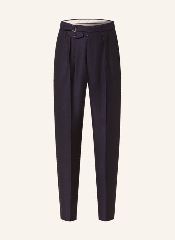 Maison Margiela Regular fit trousers with mohair 524 NAVY