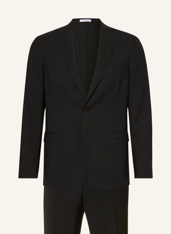 BOGLIOLI Anzug Extra Slim Fit SCHWARZ