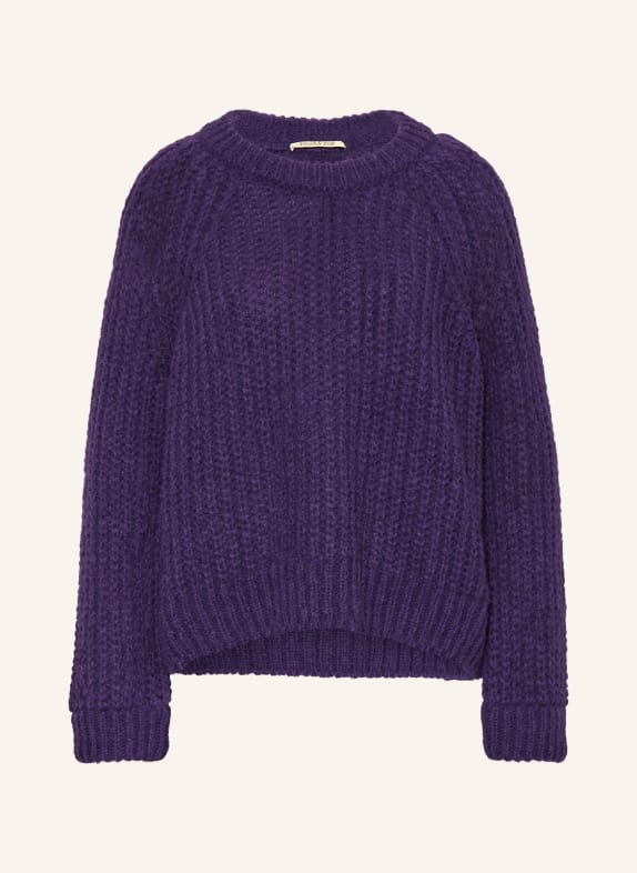 Smith & Soul Sweter FIOLETOWY