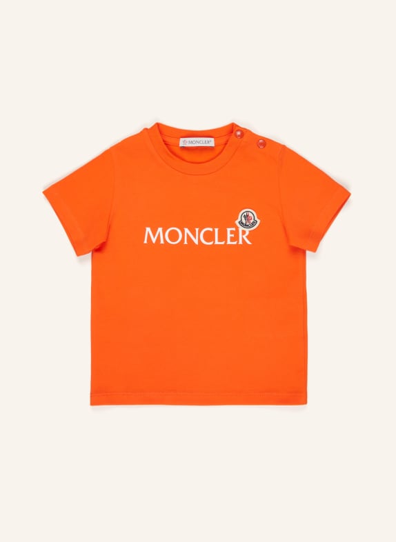 MONCLER enfant T-shirt POMARAŃCZOWY