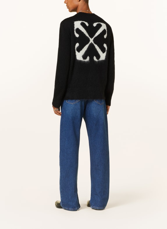 Off-White Sweater with mohair