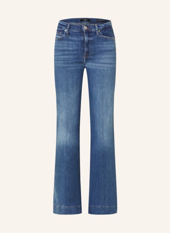 7 for all mankind Jeansy flared MODERN DOJO IU MID BLUE