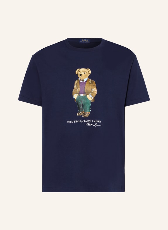 POLO RALPH LAUREN T-Shirt DUNKELBLAU/ BRAUN/ GRÜN