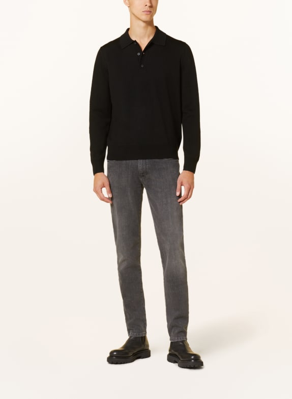 PAUL Strick-Poloshirt aus Merinowolle