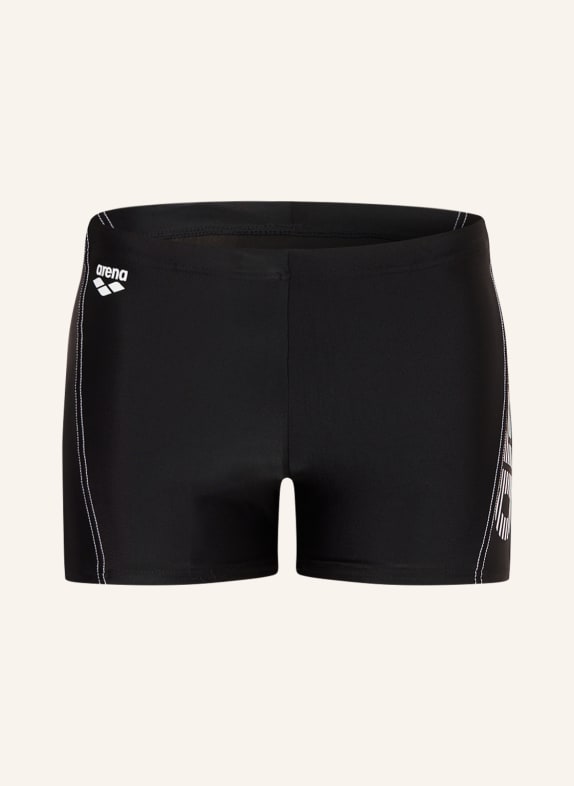 arena Swim trunks BYOR EVO with UV protection 50+ BLACK/ WHITE