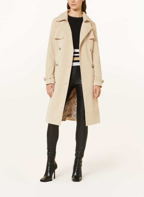 GUESS Trench coat ASIA BEIGE