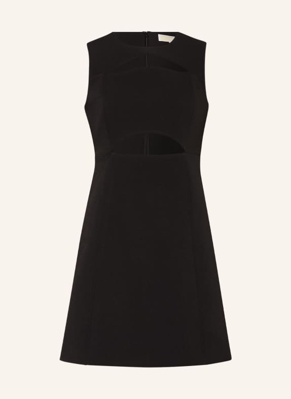 MICHAEL KORS Sheath dress with cut-outs BLACK