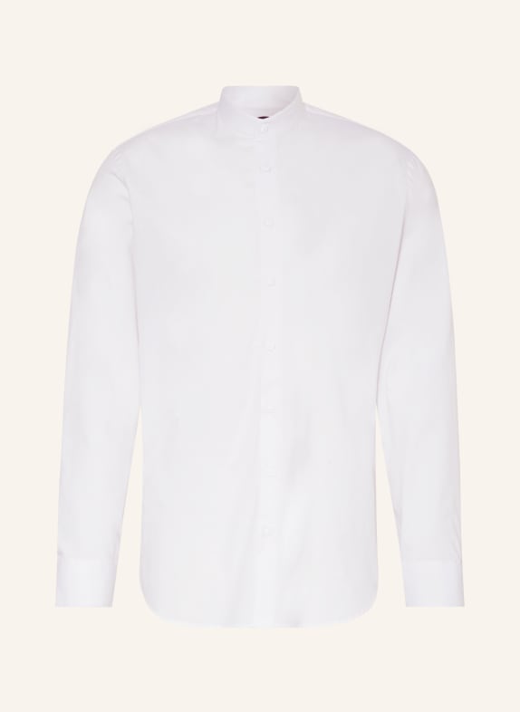 arido Trachten shirt regular fit with stand-up collar WHITE