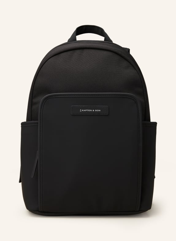 KAPTEN & SON Backpack AALBORG 12 l with laptop compartment BLACK