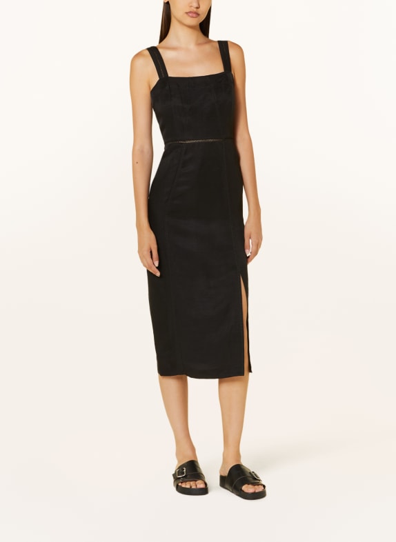 TED BAKER Kleid JANIISE mit Leinen