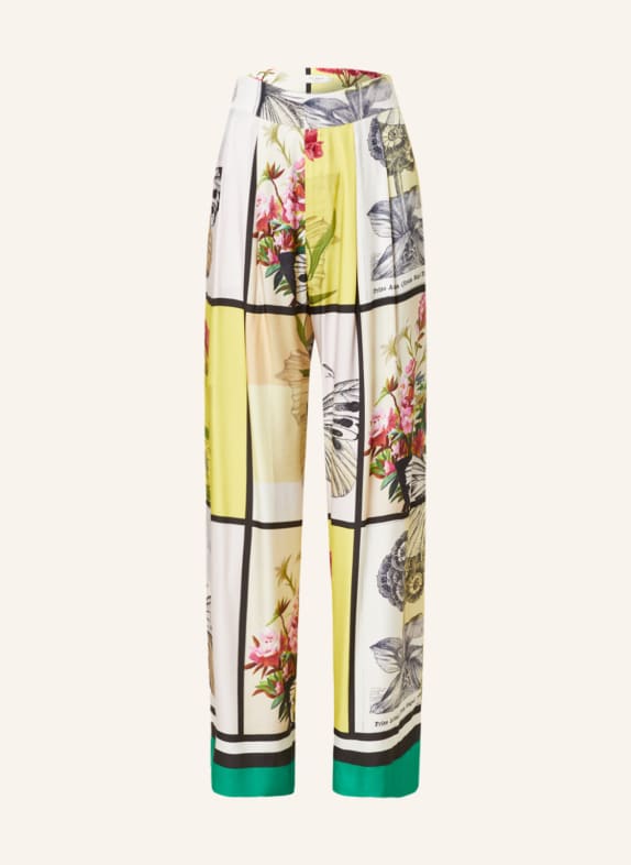 TED BAKER Marlenehose EMBELAE0 GELB/ WEISS/ BLAU
