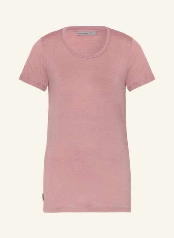icebreaker T-shirt TECH LITE II made of merino wool ROSE