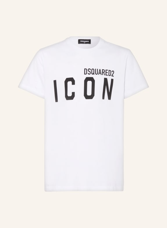 DSQUARED2 T-Shirt ICON WEISS/ SCHWARZ