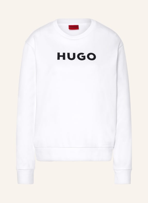 HUGO Sweatshirt THE HUGO WEISS/ SCHWARZ