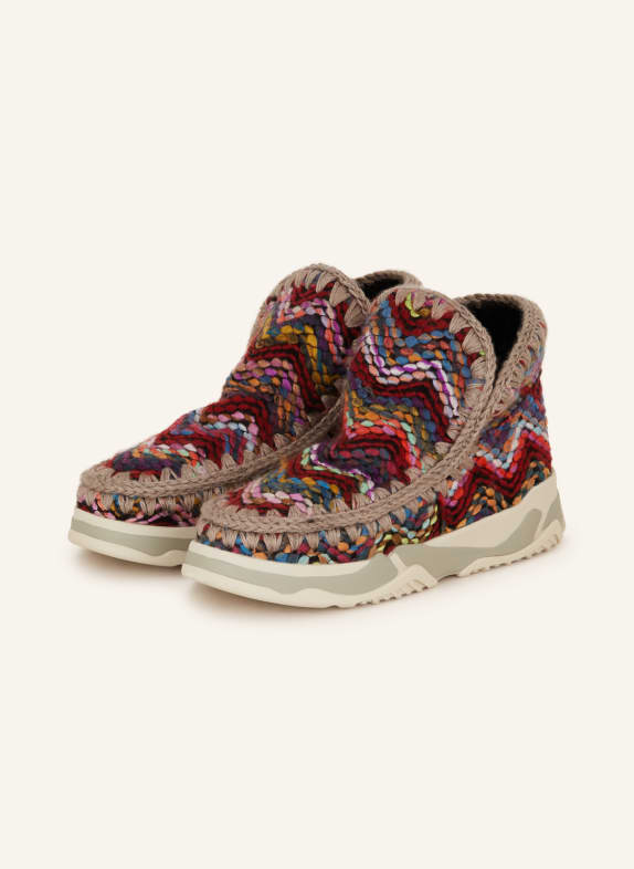 mou Boots EAKIMO BLUE/ DARK RED/ GRAY