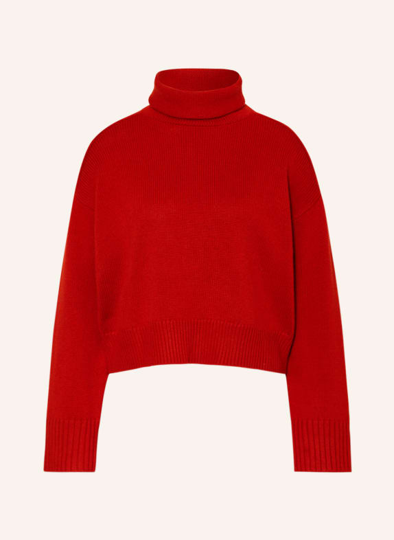 LOULOU STUDIO Turtleneck sweater STINTINO RED