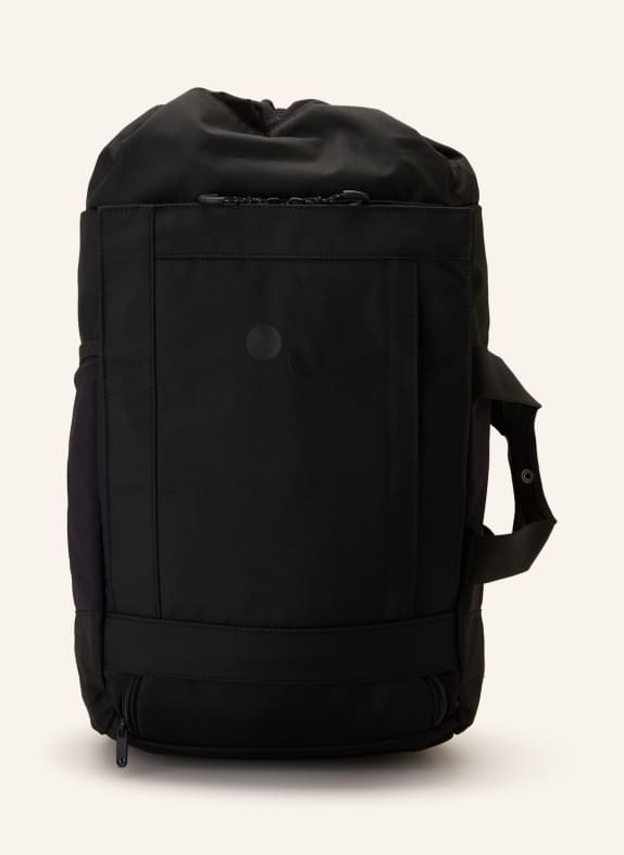 pinqponq Backpack BLOK MEDIUM with laptop compartment BLACK