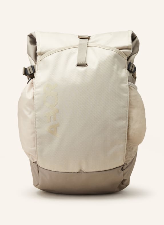 AEVOR Backpack ROLL PACK 20 l with laptop compartment BEIGE