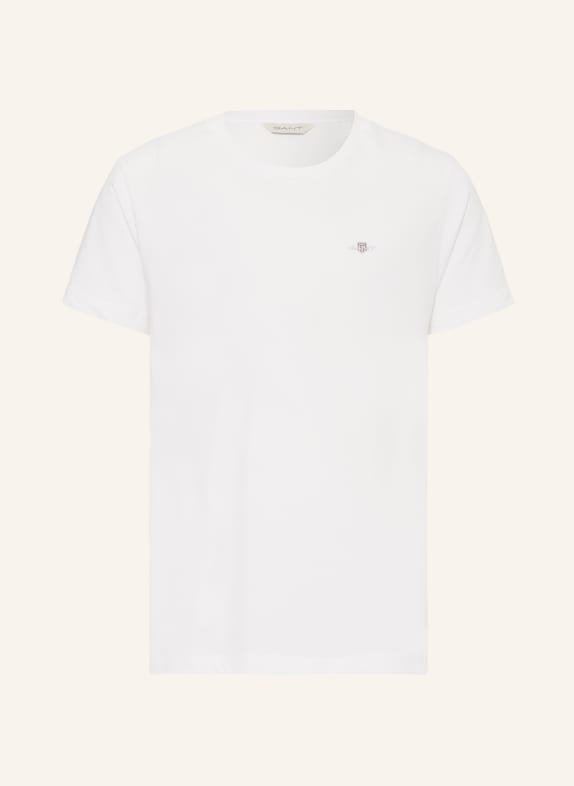 GANT T-Shirt WEISS