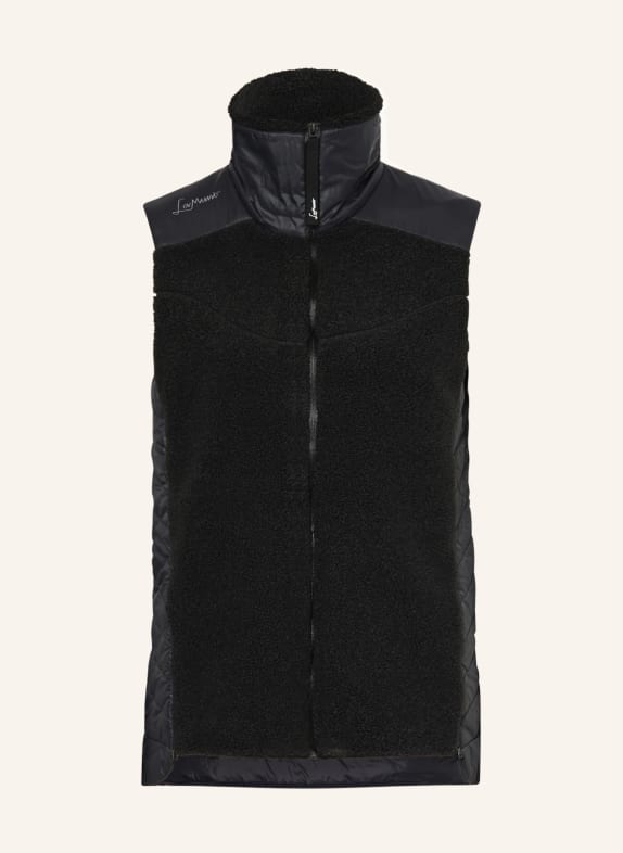 LaMunt Hybrid quilted vest SOPHIA COZY BLACK