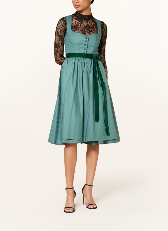 KINGA MATHE Dirndlbluse LINA mit 3/4-Arm und Spitze