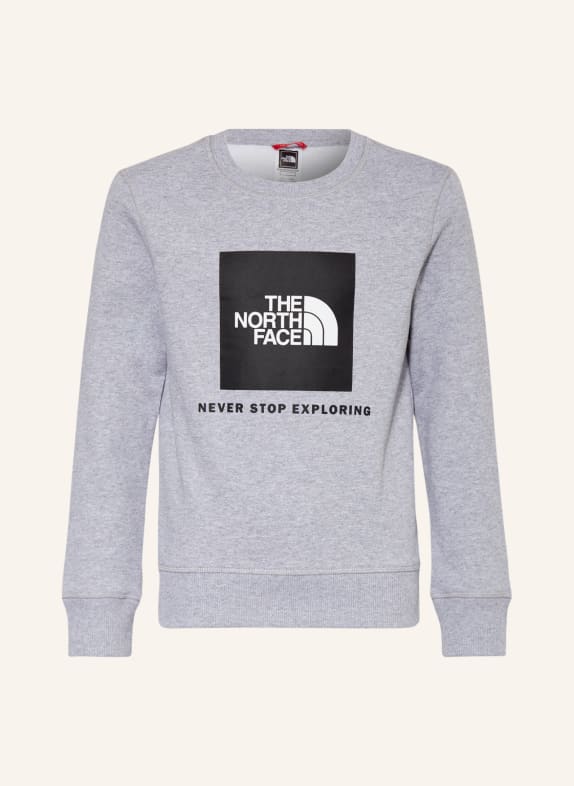 THE NORTH FACE Sweatshirt GRAU/ SCHWARZ/ WEISS