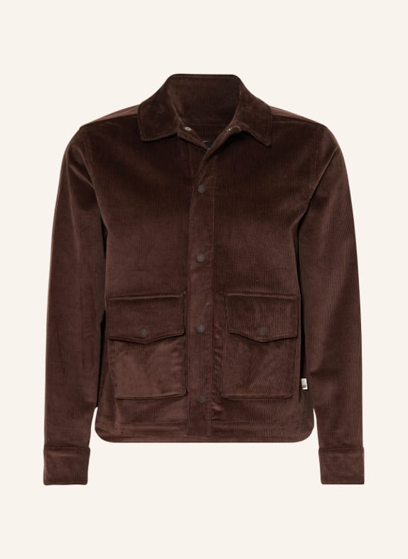 THE NORTH FACE Corduroy overshirt BROWN
