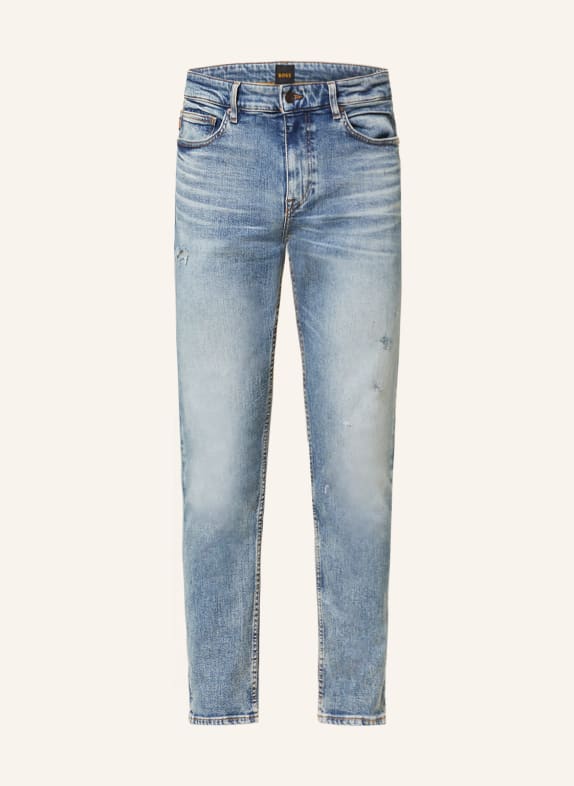BOSS Jeans DELAWARE Slim Fit 442 TURQUOISE/AQUA