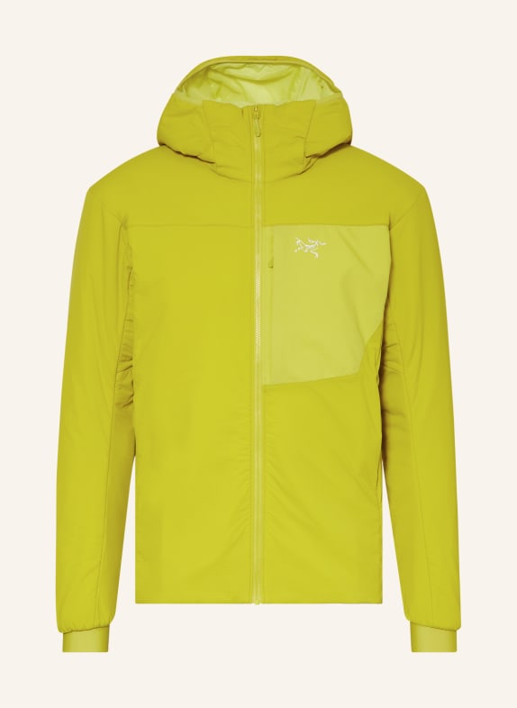 ARC'TERYX Mid-layer jacket PROTON HOODY LIGHT GREEN