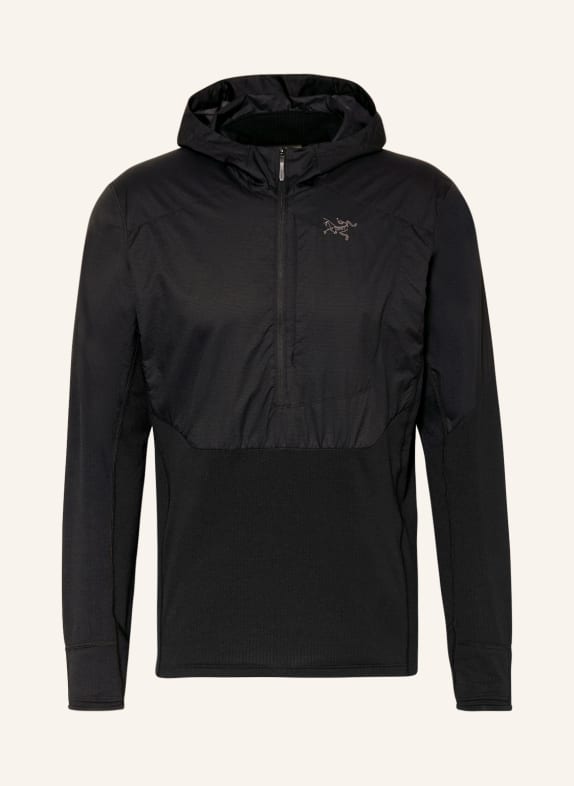 ARC'TERYX Mid-layer jacket DELTA HYBRID BLACK