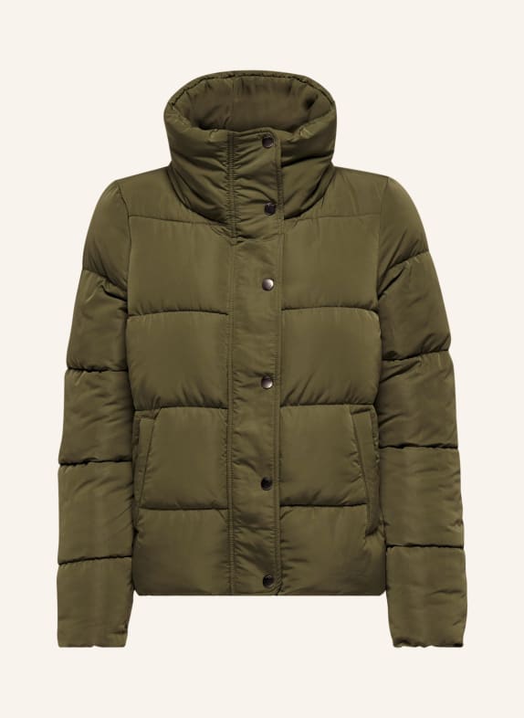 ONLY Quilted jacket OLIVE
