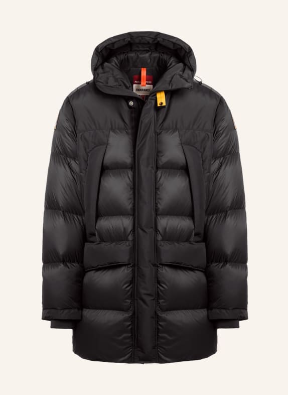 PARAJUMPERS Down jacket SHEDIR BLACK