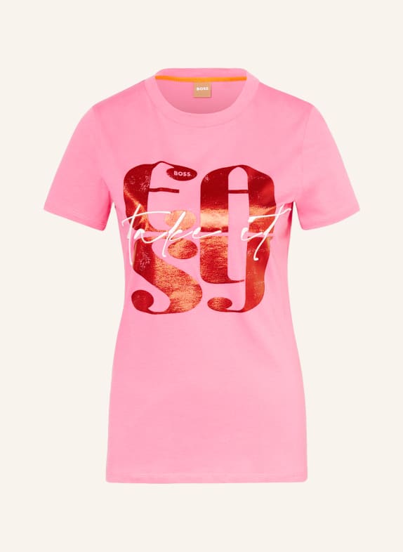 BOSS T-Shirt ELOGO PINK