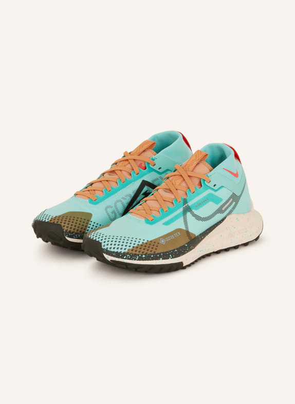 Nike Trailrunning-Schuhe PEGASUS TRAIL 4 GTX TÜRKIS/ BRAUN/ LACHS