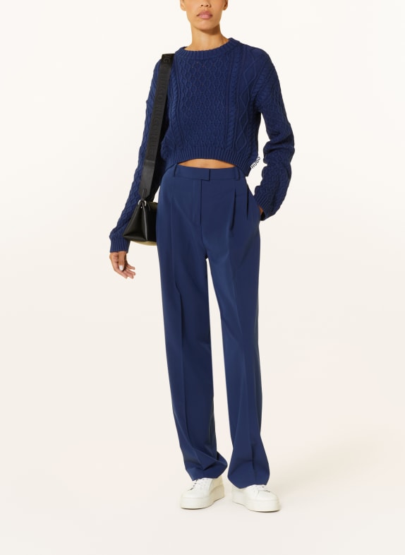 HUGO Cropped-Pullover SCROVEY