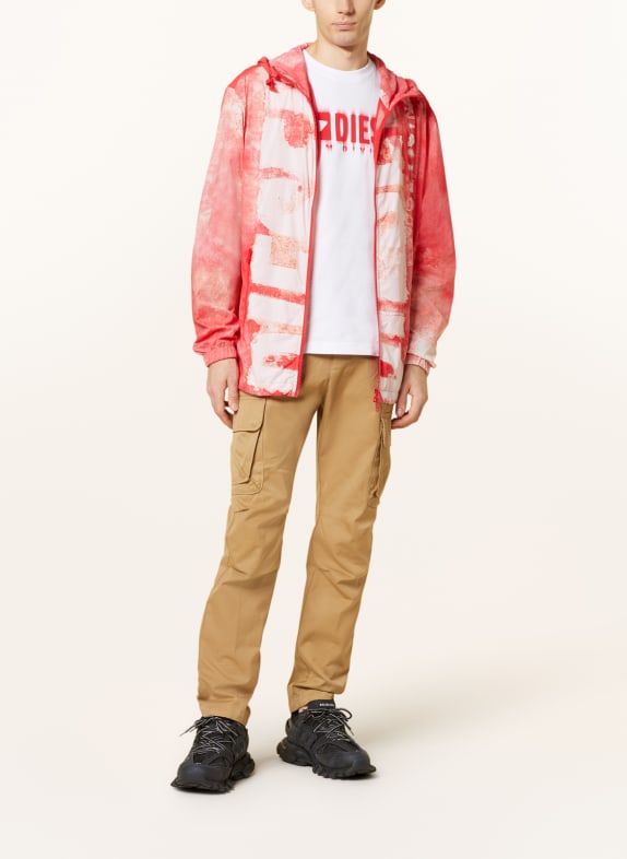 DIESEL Windbreaker J-WARRETT-LOGO-LOGO