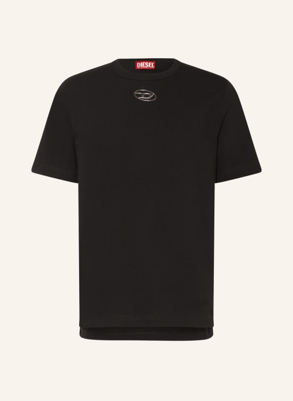 DIESEL T-shirt T-JUST-OD BLACK