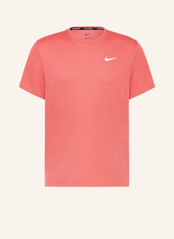 Nike T-shirt MILER JASNOCZERWONY