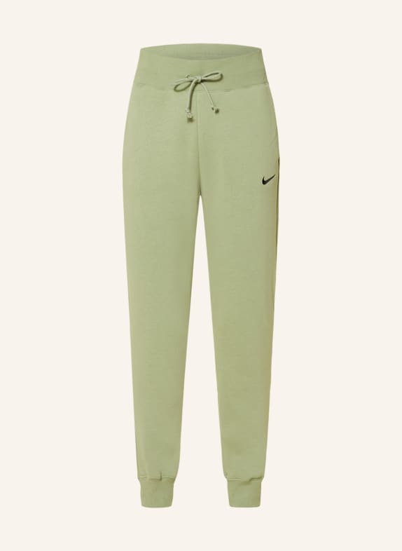 Nike Spodnie dresowe SPORTSWEAR PHOENIX JASNOZIELONY