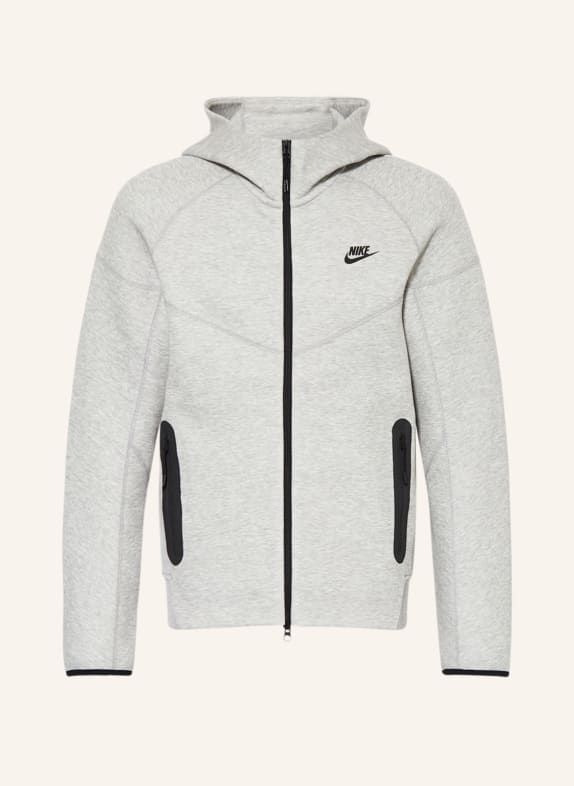 Nike Sweat jacket SPORTSWEAR TECH FLEECE WINDRUNNER LIGHT GRAY