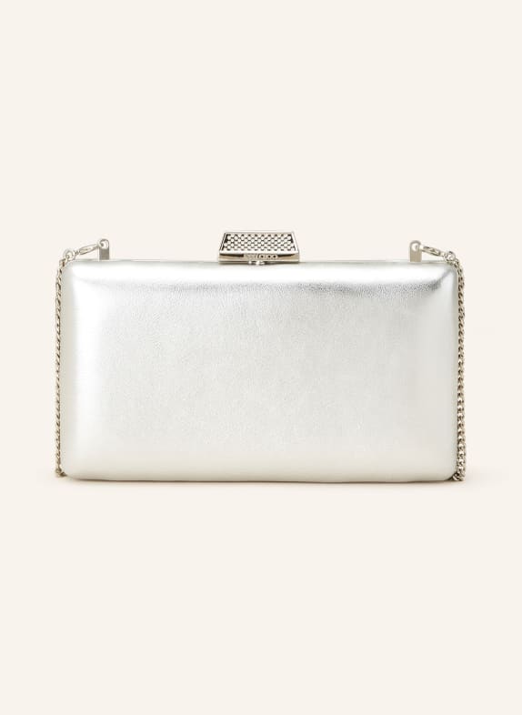JIMMY CHOO Clutch CLEMMIE SILVER