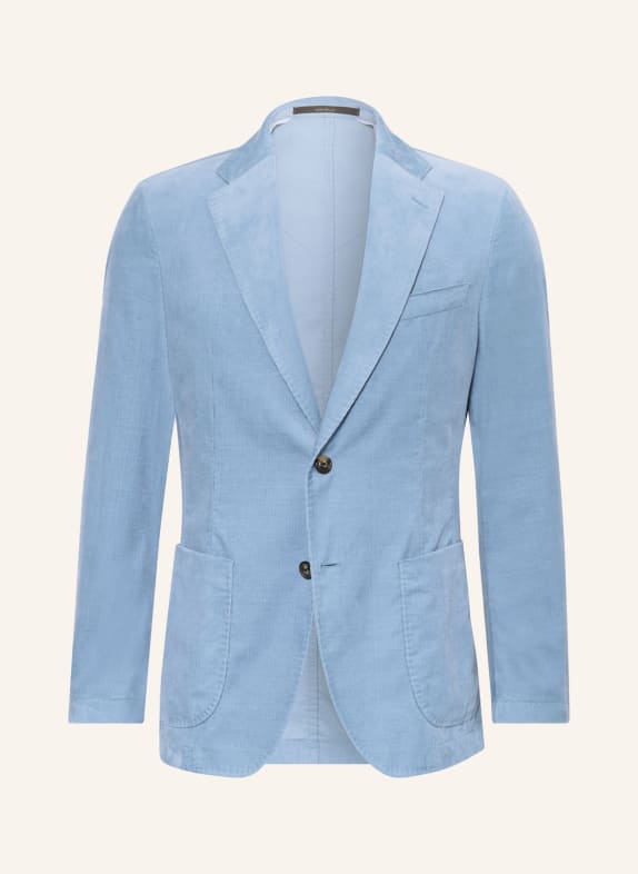 windsor. Suit jacket GIRO shaped fit in corduroy LIGHT BLUE