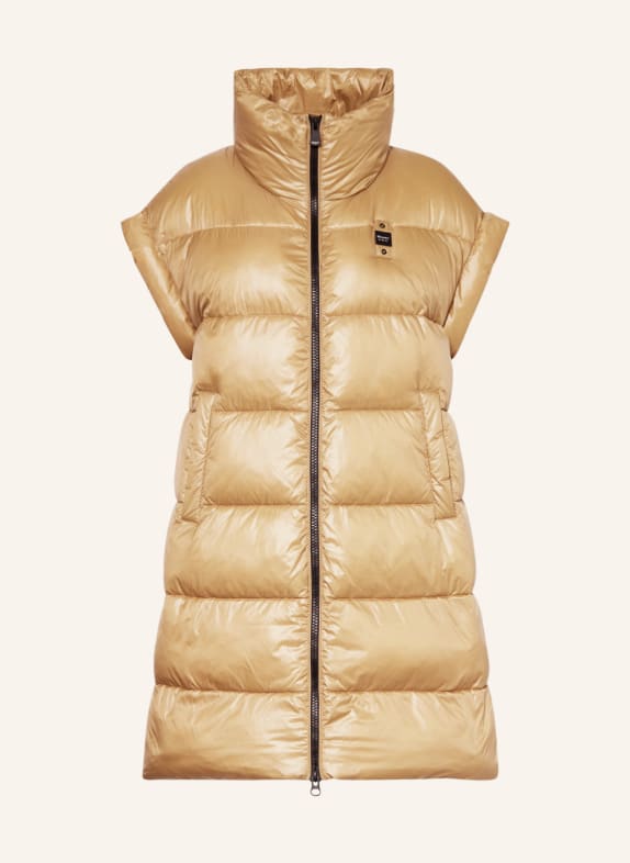 Blauer Quilted vest with DUPONT™ SORONA® insulation BEIGE