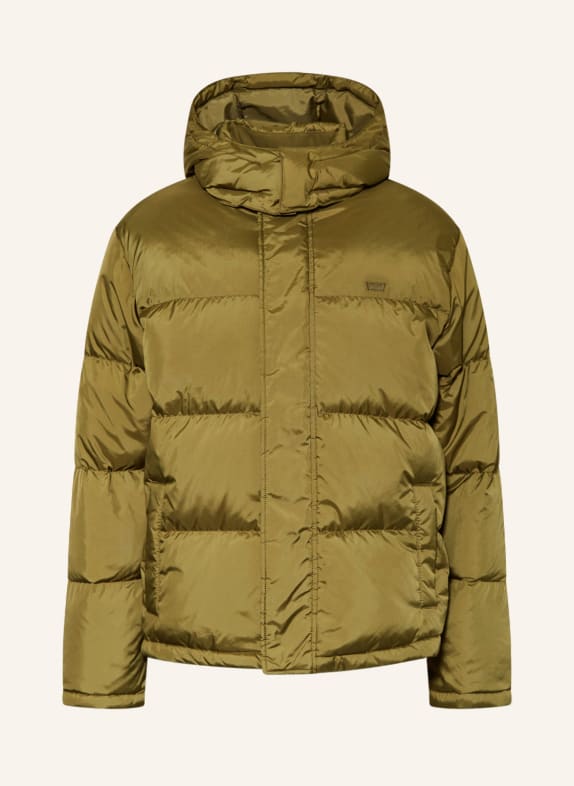 Levi's® Down jacket LAUREL with removable hood OLIVE