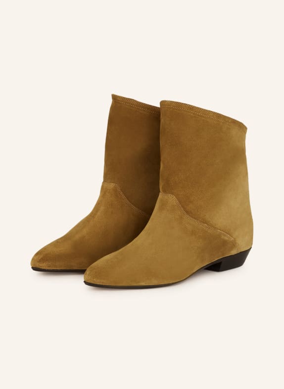 ISABEL MARANT Ankle boots SOLVAN TAUPE