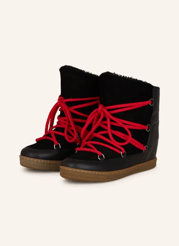 ISABEL MARANT Boots BLACK/ RED