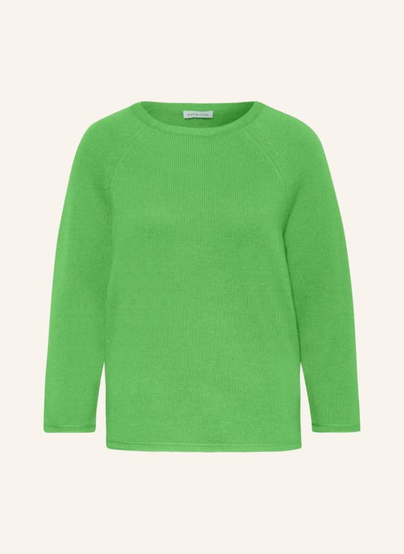MRS & HUGS Sweater with cashmere NEON GREEN