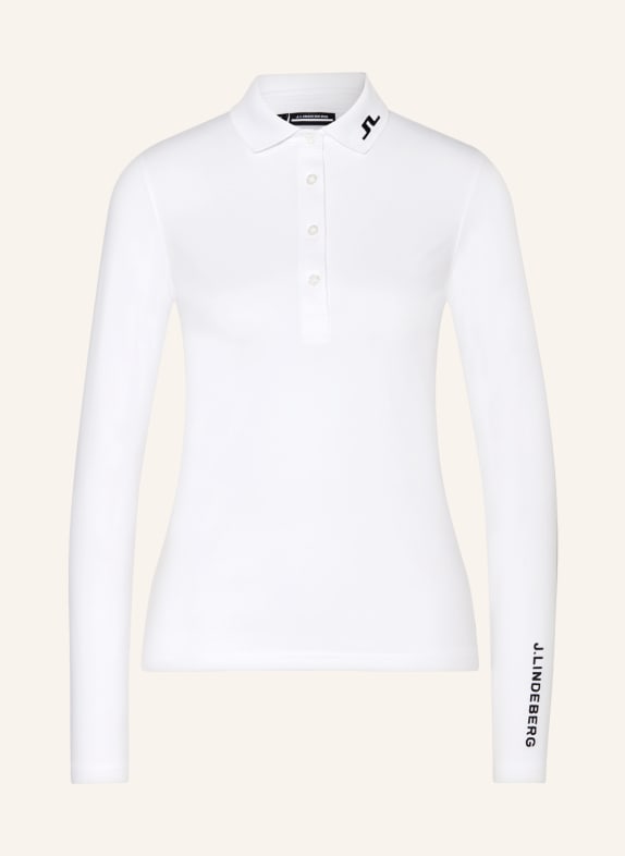 J.LINDEBERG Funktions-Poloshirt WEISS
