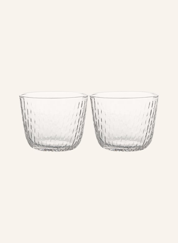 marimekko Set of 2 drinking glasses SYKSY LIGHT PINK
